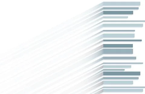 Gray abstract line and space background Stock Illustration