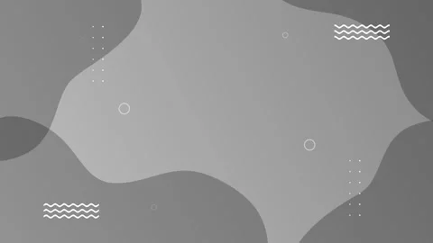 Gray abstract looping animation with geometric shapes. Stock Footage 286411281
