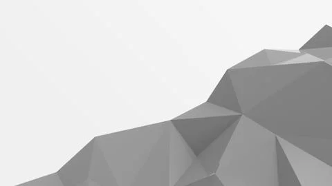 Gray abstract modern crystal background. Polygon, Line, Triangle pattern shap Stock Illustration
