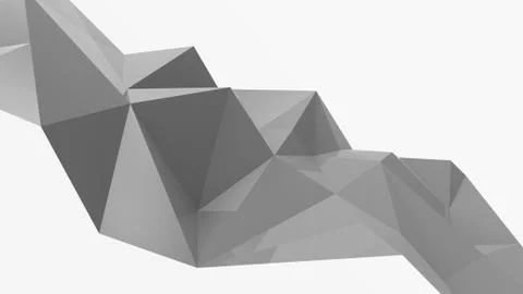 Gray abstract modern crystal background. Polygon, Line, Triangle pattern shap Stock Illustration