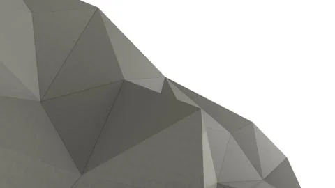 Gray abstract modern crystal background. Polygon, Line, Triangle pattern shap Stock-Illustration