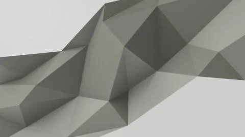Gray abstract modern crystal background. Polygon, Line, Triangle pattern shap Stock Illustration