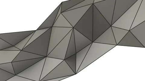 Gray abstract modern crystal background. Polygon, Line, Triangle pattern shap Stock Illustration