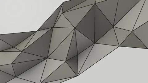 Gray abstract modern crystal background. Polygon, Line, Triangle pattern shap Stock Illustration