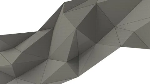 Gray abstract modern crystal background. Polygon, Line, Triangle pattern shap Stock Illustration