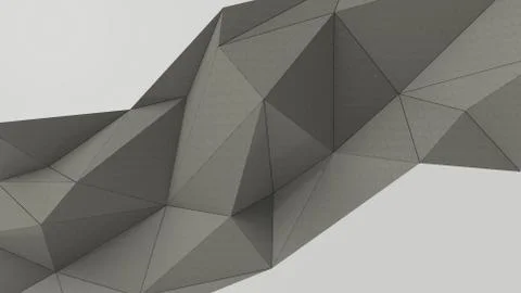 Gray abstract modern crystal background. Polygon, Line, Triangle pattern shap Stockillustratie