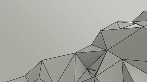 Gray abstract modern crystal background. Polygon, Line, Triangle pattern shap Stock Illustration