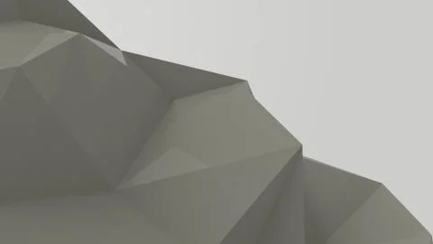 Gray abstract modern crystal background. Polygon, Line, Triangle pattern shap Stock Illustration