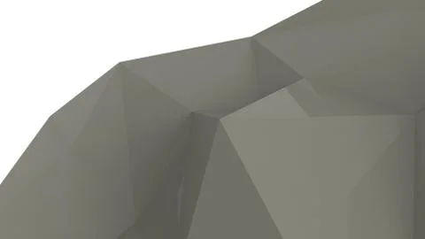 Gray abstract modern crystal background. Polygon, Line, Triangle pattern shap Stock Illustration