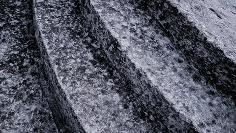 Gray abstract rough stone background. The texture of the stone wall. Close-up. Foto stock