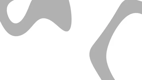 Gray abstract shapes white background. Video stock 291814466