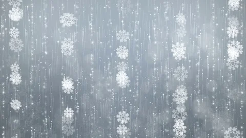 Gray Abstract Snowflakes Background. Stock Footage 81628058