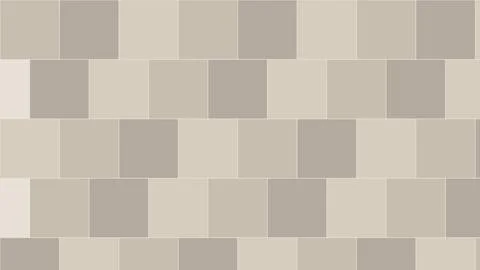Gray and beige modular brick wall pattern texture Stock Illustration
