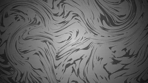 Gray and black abstract Background painting with a lot of swirls and lines Stock Illustration