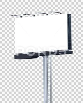 Gray and Black Billboard PSD Template