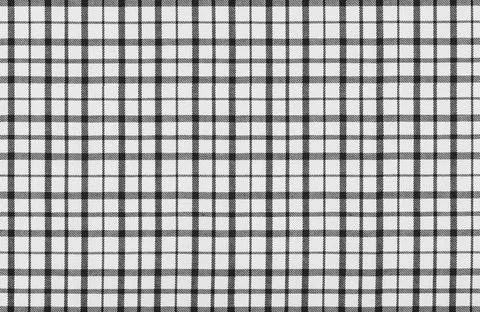 Gray and black, white texture of factory fabric for tailoring, cotton checker Illustrazione stock