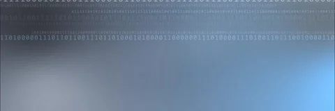 Gray and blue binary code background template animation Stock Footage 340557716