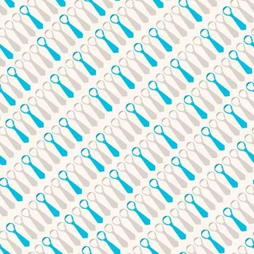 Gray and blue ties Stock Illustration