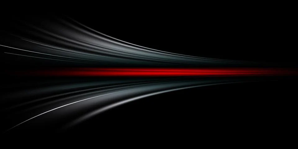 Gray and red speed line abstract technology background Stock Illustration