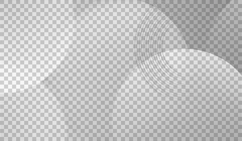 Gray and white abstract background with overlapping circles and lines  mode.. Stock Illustration