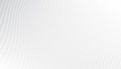 Gray And White Abstract Halftone Perspective Background Stock Illustration