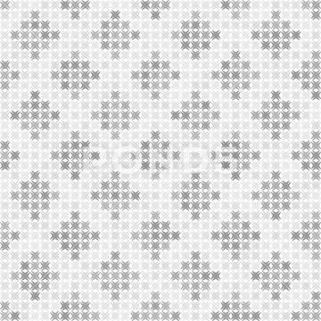 Gray and white abstract pattern. Seamless vector Stock-Illustration