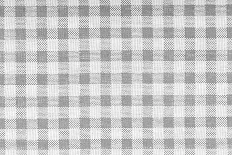Gray and white checkered, pattern, design, cotton fabric for sewing, texture  Stock Photos