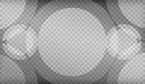Gray and white circles overlapping shapes design element background texture.. Stock Illustration
