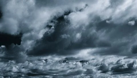 Gray and white cloud abstract background. Sad, dead, hopeless, and despair ba Foto stock