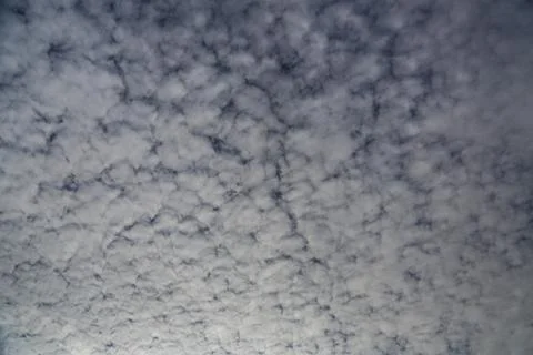 Gray and white clouds Stock Photos