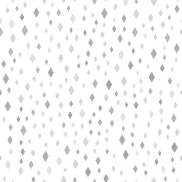 Gray and white diamond pattern. Seamless vector Stock Illustration