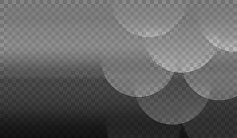 Gray and white gradient background with overlapping translucent circles and.. Stockillustratie