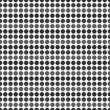 Gray and White Polka Dot  Abstract Design Tile Pattern Repeat Background 스톡 일러스트