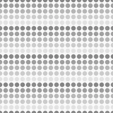 Gray and White Polka Dot  Abstract Design Tile Pattern Repeat Background Stock Illustration
