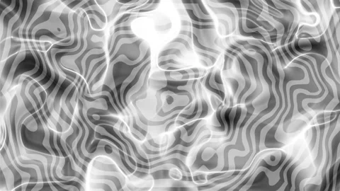 Gray and white wavy abstract pattern. Stock Footage 315020985