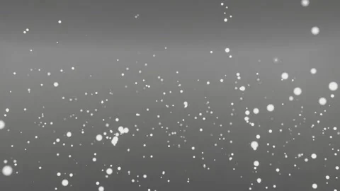 Gray animated background. white particles fly in a circle. looped animation. 3d  Stock Footage 266134868