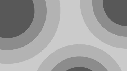 Gray animated pop up circle abstract Stock Footage 325539937