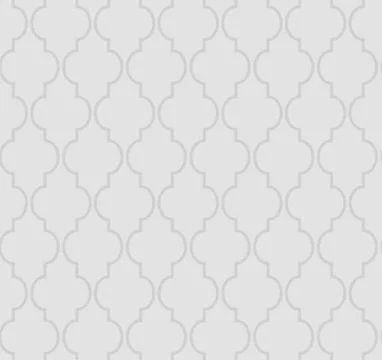 Gray arabic seamless pattern grid lantern shapes Stock Illustration