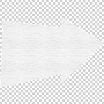 Gray arrow sign on white background Stock Photos