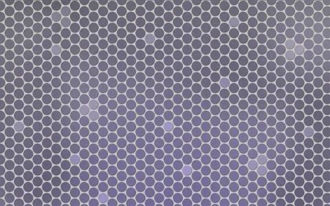 Gray background with abstract grid. Illustrazione stock