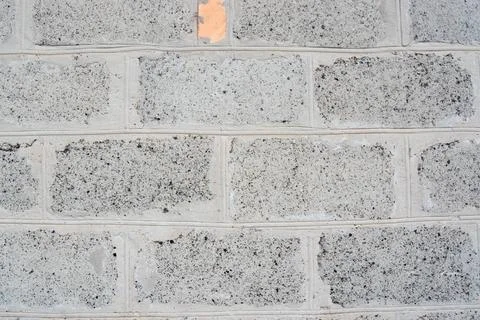 Gray background, brick, cinder block Stock Photos