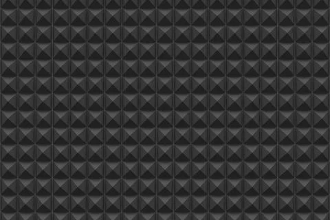 Gray background in the form of small pyramids 3D rendering Stock Illustration