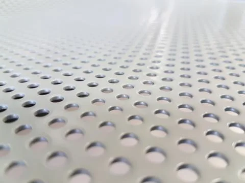 Gray background with hole. Stock Photos