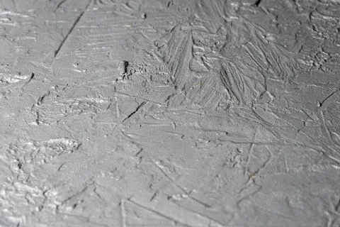 Gray background with paint and plaster texture. Use for a banner or template Stock Photos