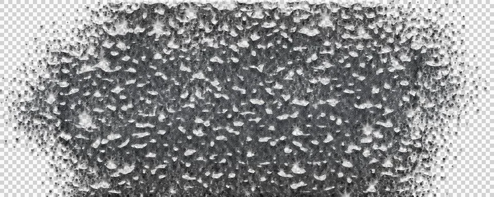 Gray Background with Scattered Particles and Droplets Texture PNG Stock Illustration