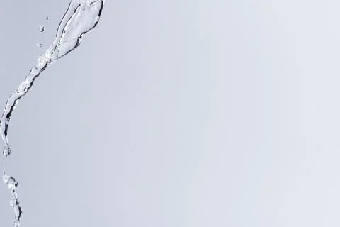 Gray background, splashing water design Stock Photos