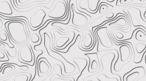 Gray Background on theme geodesy or topography. Abstract topographic background Stock Illustration