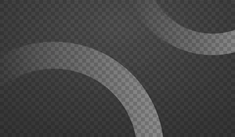 Gray background with two large light gray arches or crescent shapes on a da.. Stock Illustration