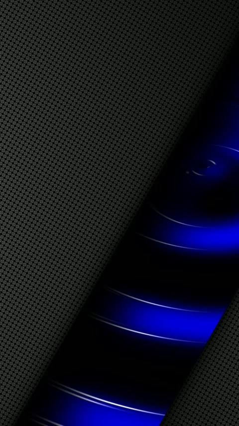 Gray Background with Waves of Blue Paint, Exclusive, 3D Render, Reflection Stock Footage 270162289