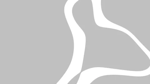 Gray background with white abstract curvy lines. Suitable for modern design Video stock 299761825